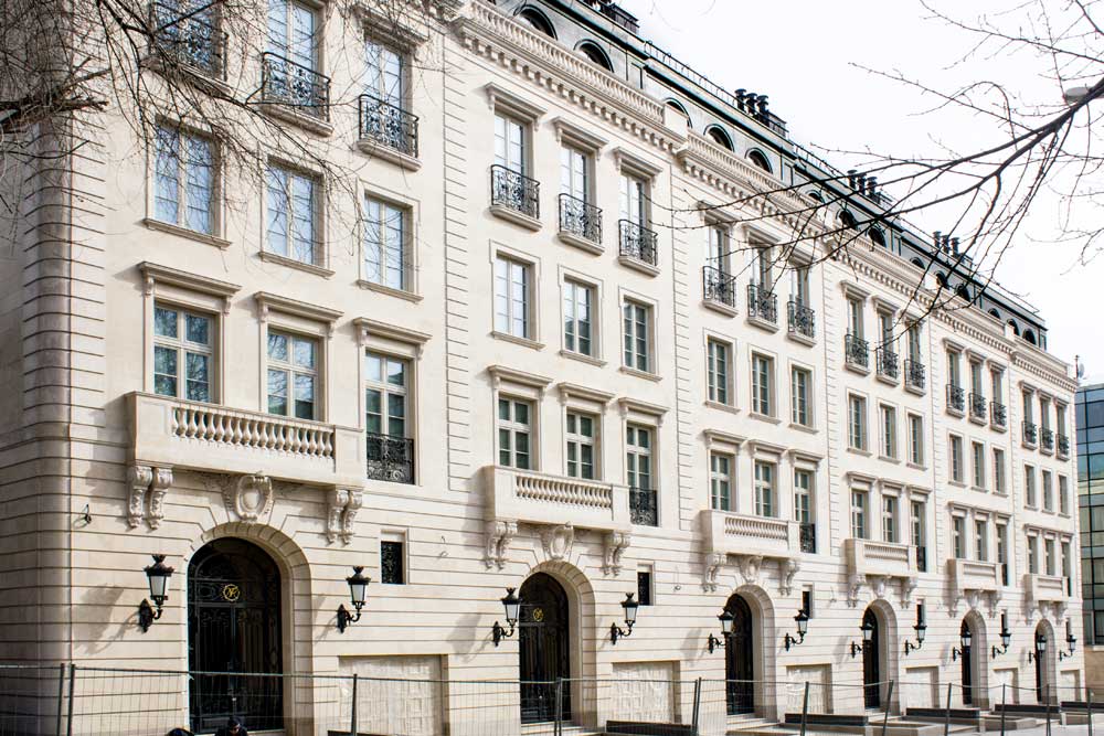 Архитектурный декор фасада дома из натурального камня по дизайну Ральфа ...