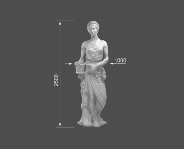 Скульптура «Афродита» - С 12 размеры