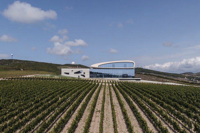 Винодельня Скалистый берег - пример устойчивой архитектуры