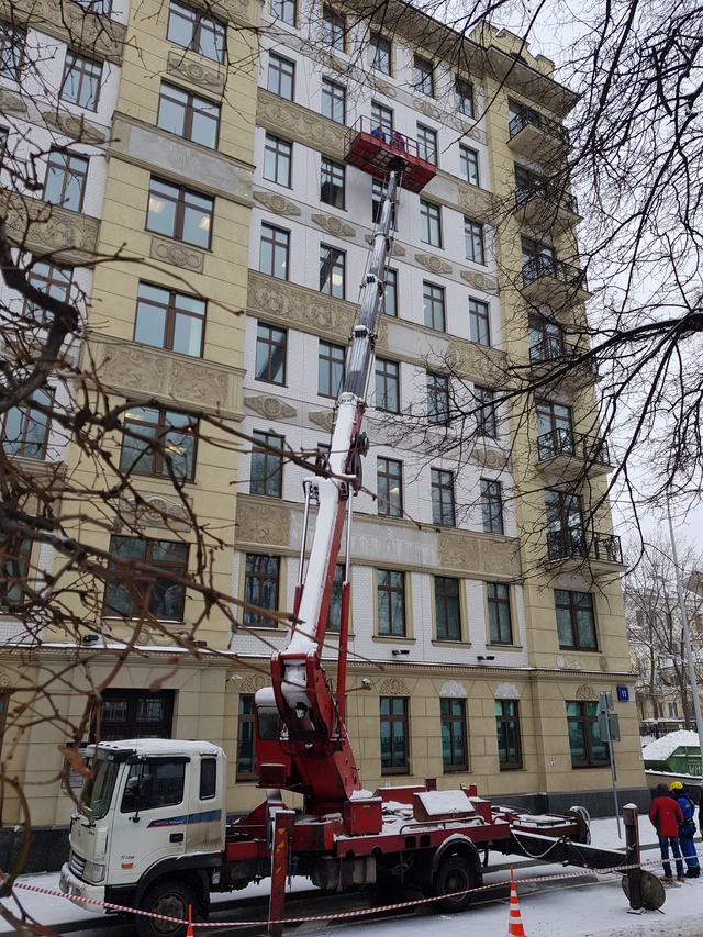 Реставрация исторического фасада на Гоголевском бульваре, 11