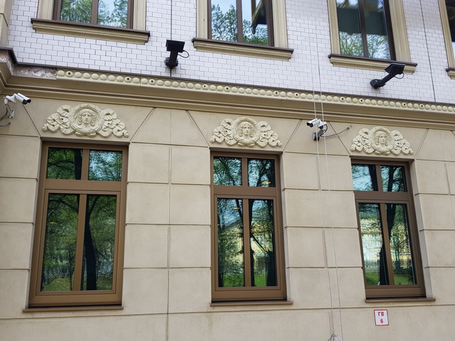 Фасад дома на Гоголевском бульваре.