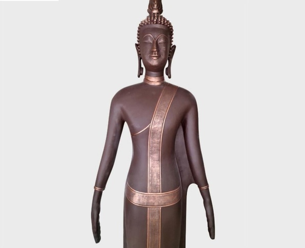 Скульптура «Будда» - С 6 патинирование под медь
