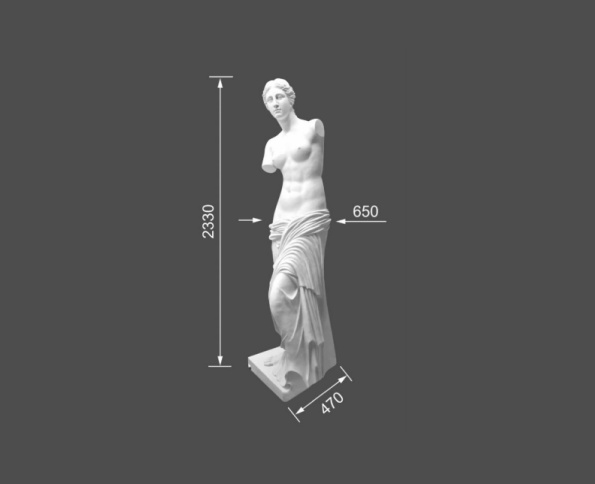 Скульптура «Венера» - С 4 размеры