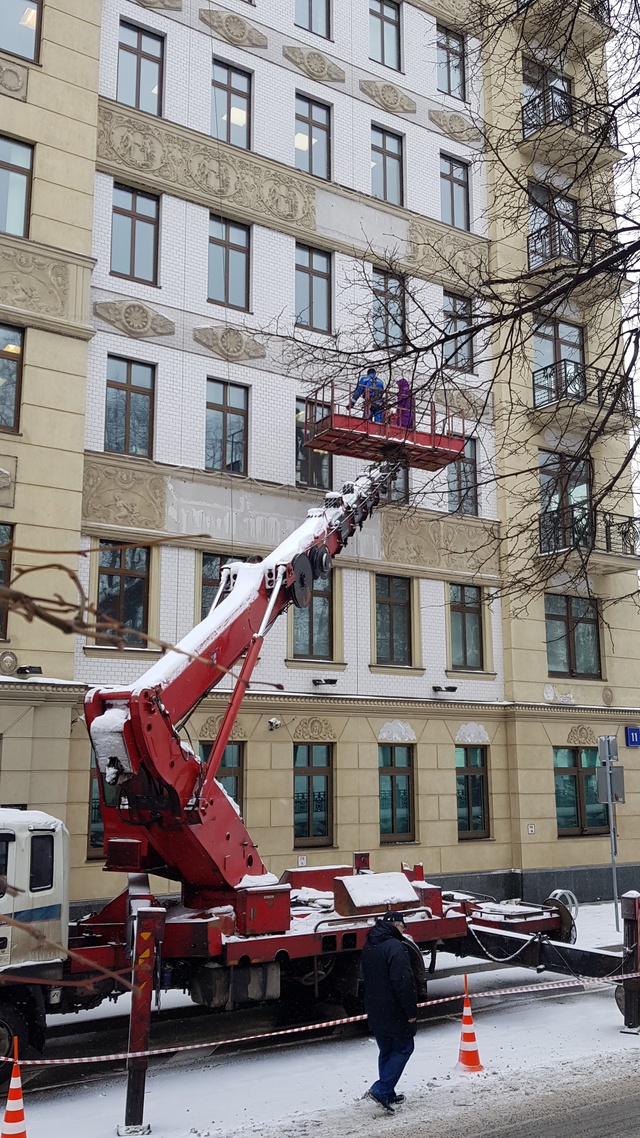Реставрация исторического фасада на Гоголевском бульваре, 11